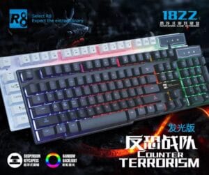 bàn phím keyboard giẢ cƠ chuyÊn game led 7 màu thẾ hỆ 8