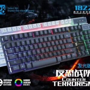bàn phím keyboard giẢ cƠ chuyÊn game led 7 màu thẾ hỆ 8