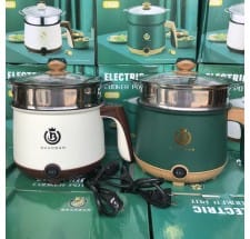  nồi lẩu Điện mini Đa năng nấu mì, lẩu, cháo, hấp – 2 mức công suất msp 031hm18