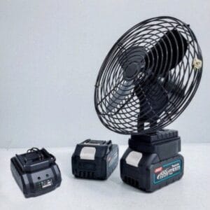  quạt tích Điện Để bàn lồng sắt 2 tốc Độ gió mạnh pin trâu 10 cell, bảo hành 1 năm msp 031pin10